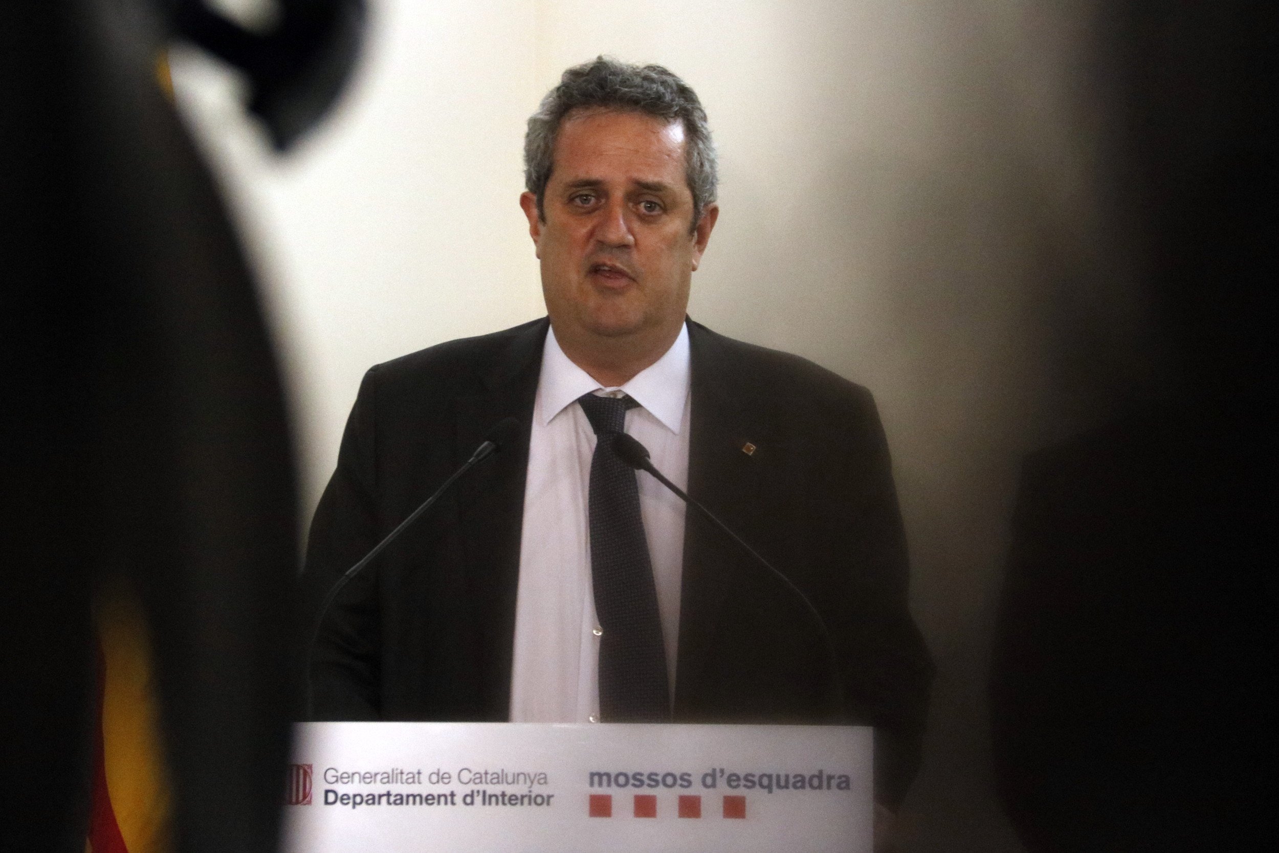 Forn: "La policía catalana aplicará la legalidad, votar el 1-O"