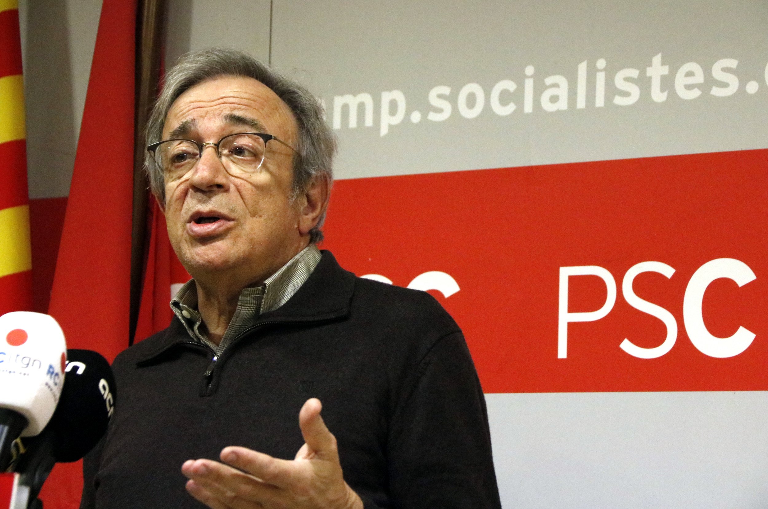 El socialista Xavier Sabaté no se siente representado por el PSC de Tarragona