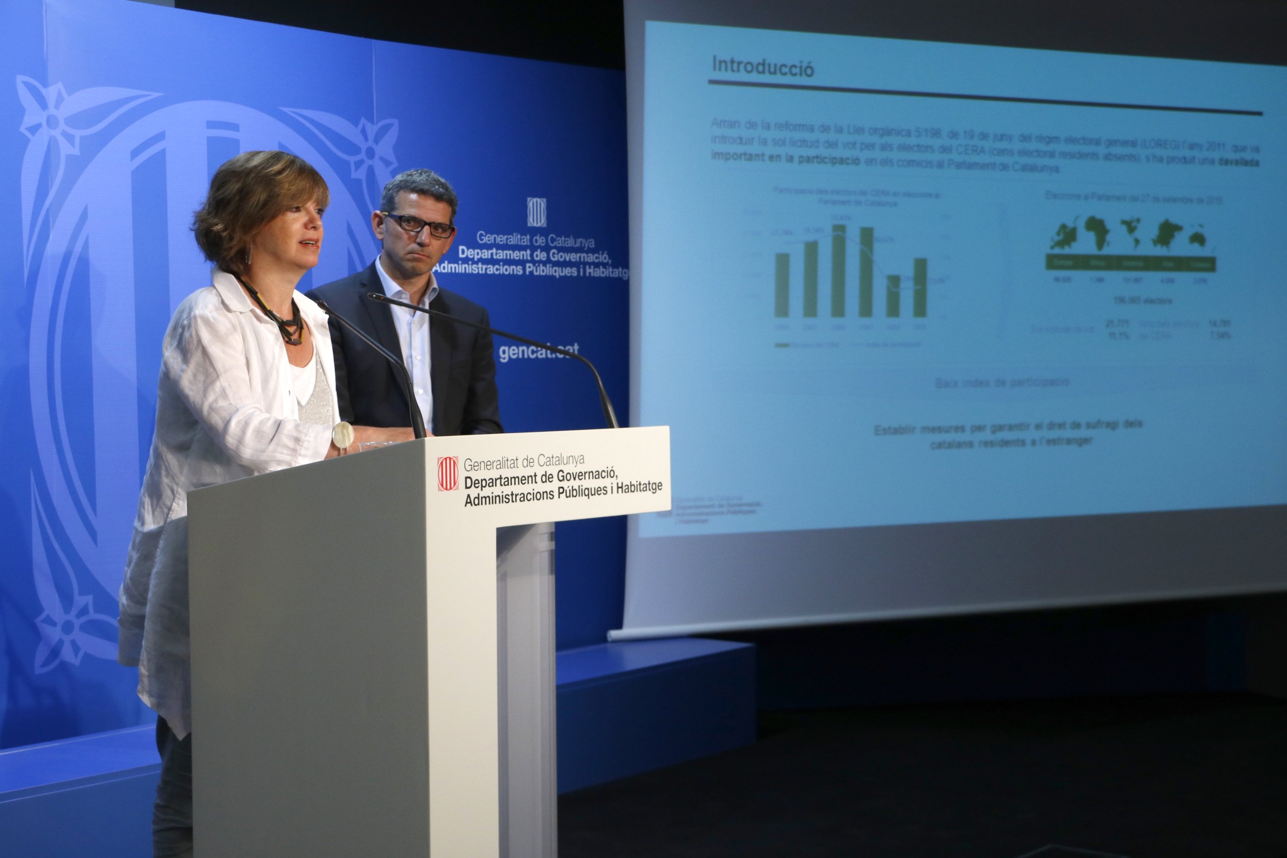 La oposición quiere forzar que el voto electrónico no llegue para el 1-O