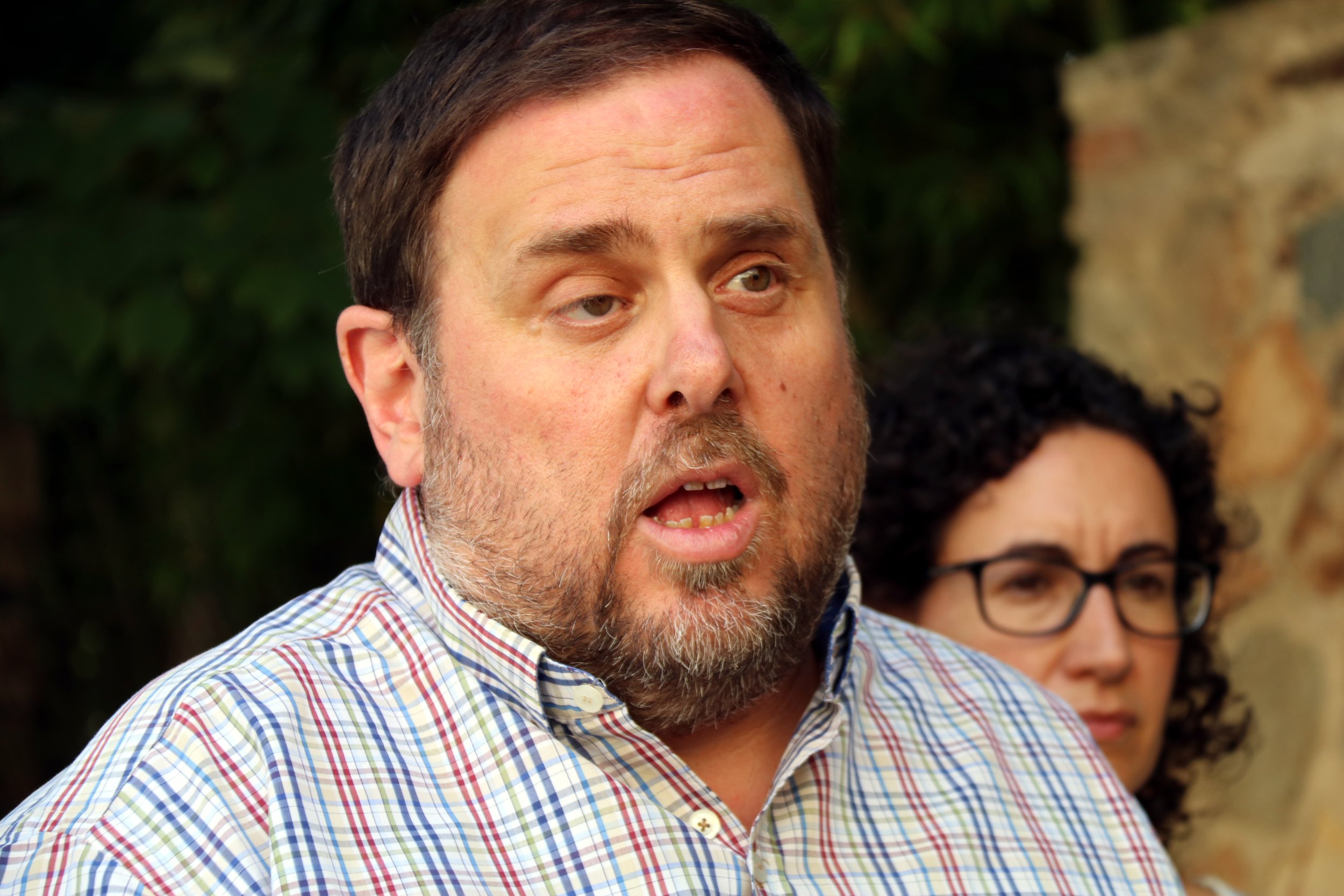 Junqueras: "Davant les amenaces hem de respondre amb més democràcia"