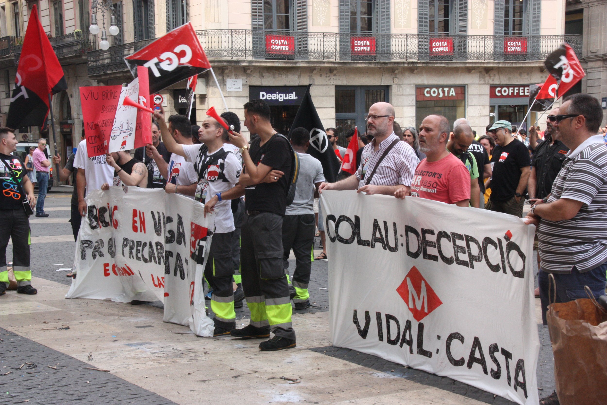 Duodécima jornada de huelga de metro tras un refuerzo del equipo negociador