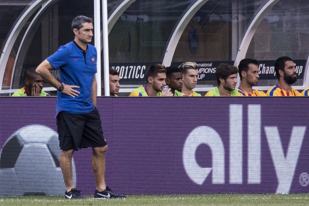 Ernesto Valverde Barça Juventus pretemporada EFE