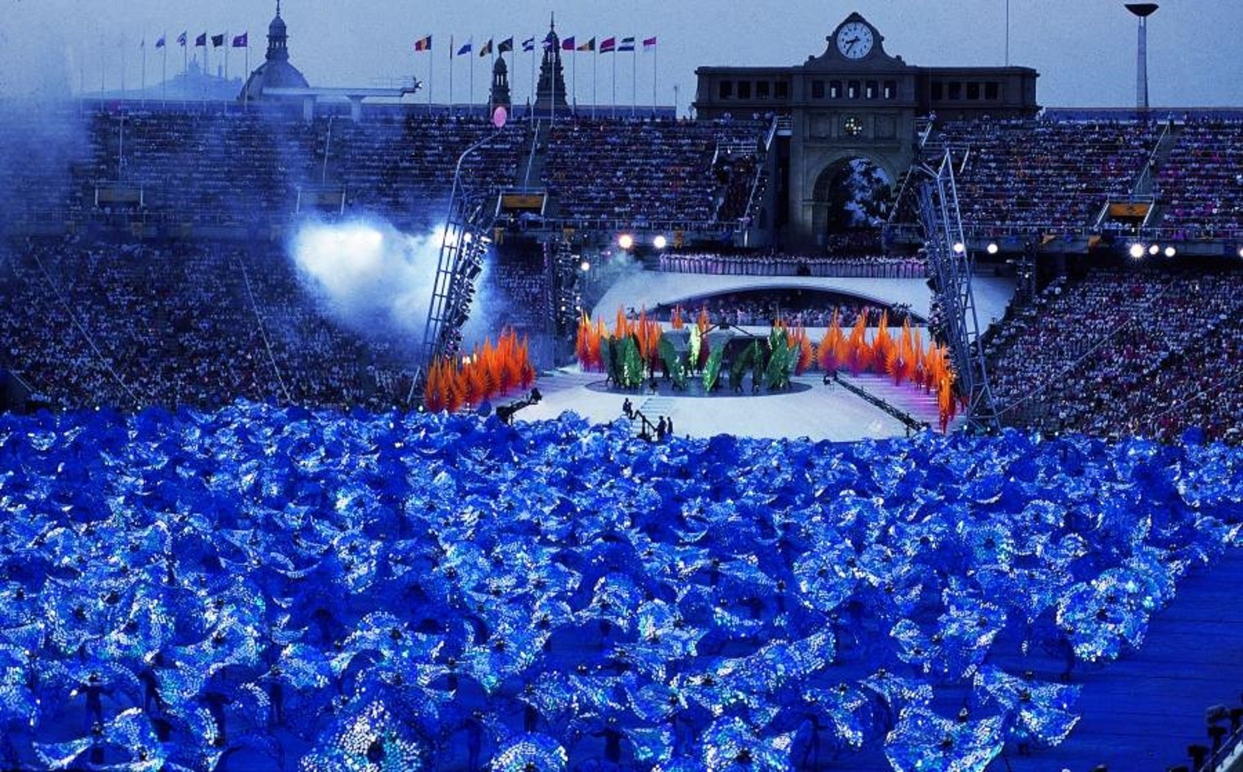 Se inauguran los Juegos Olímpicos de Barcelona
