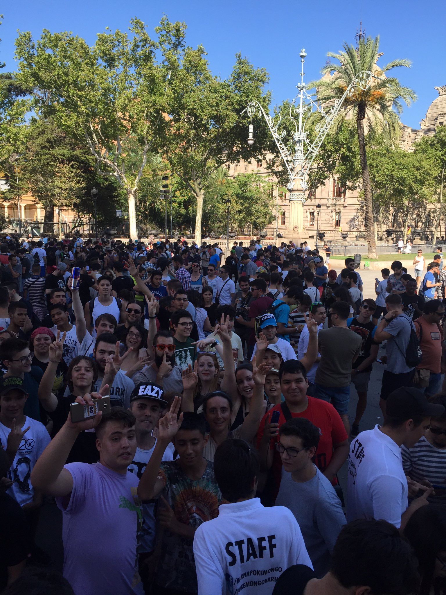 La Guardia Urbana expedienta la 'Pokedada' de Barcelona