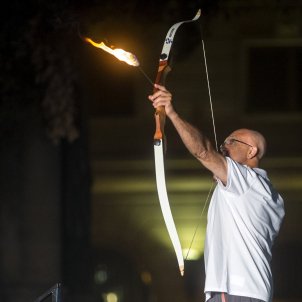 Els ciutadans tornen a encendre la flama de la Barcelona olímpica