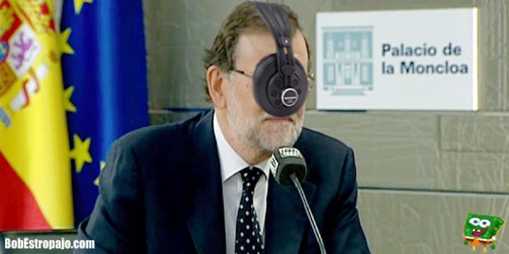 Entrada d'incògnit i frases mítiques... Així es mofa la xarxa del testimoni de Rajoy