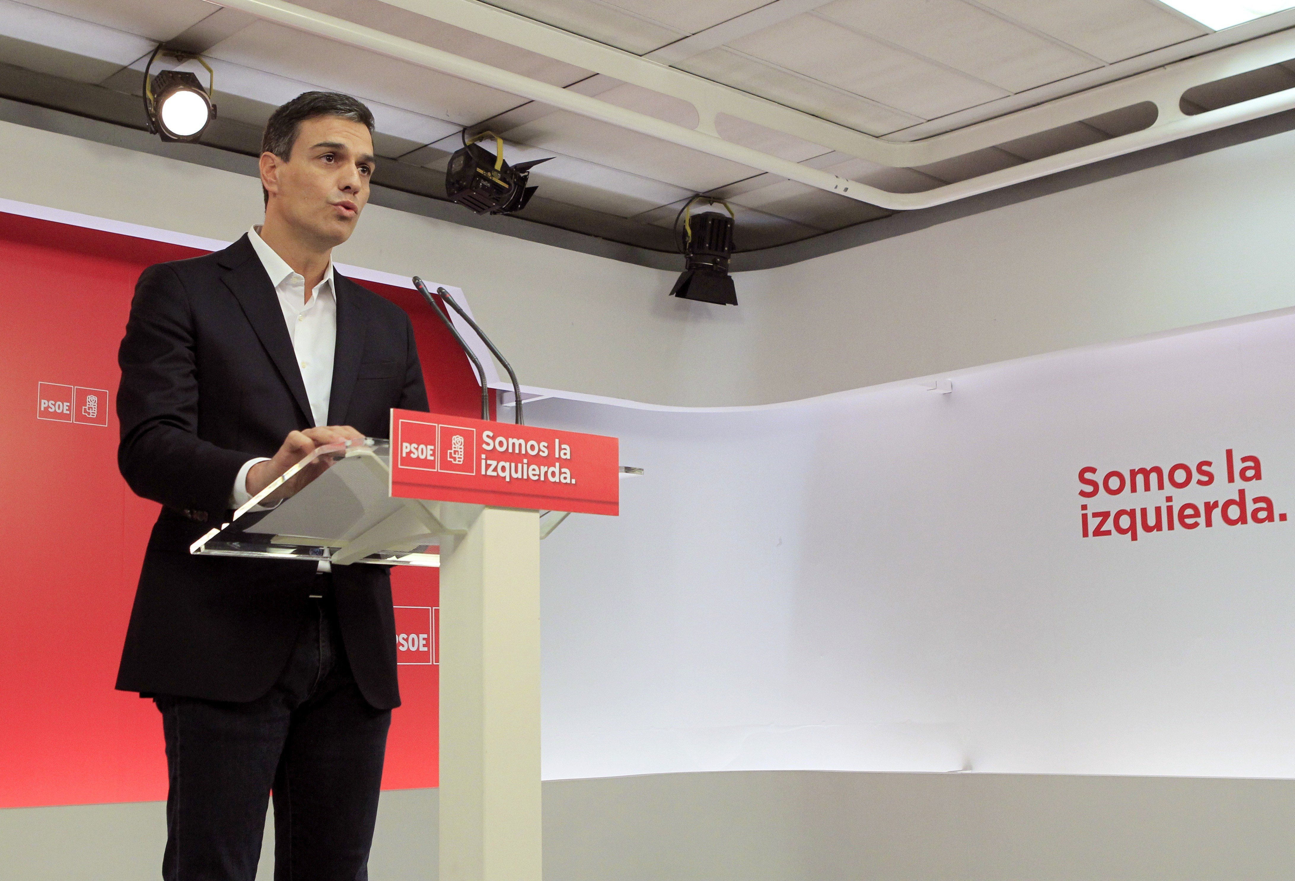 Sánchez: "Apoyaremos la respuesta a la ruptura unilateral con el Estado de derecho"