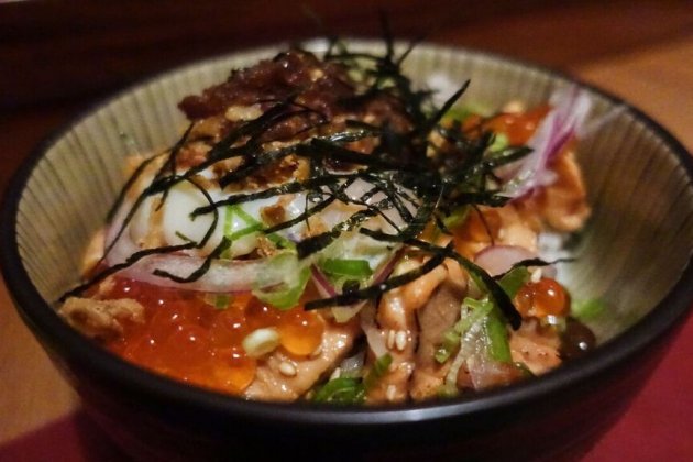 donburi de salmó i ikura