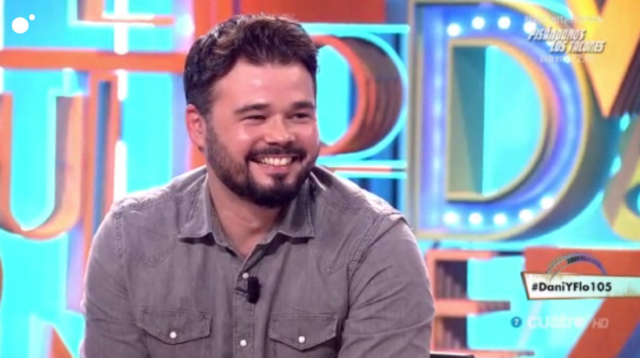 El tuit de Rufián sobre la amenaza militar