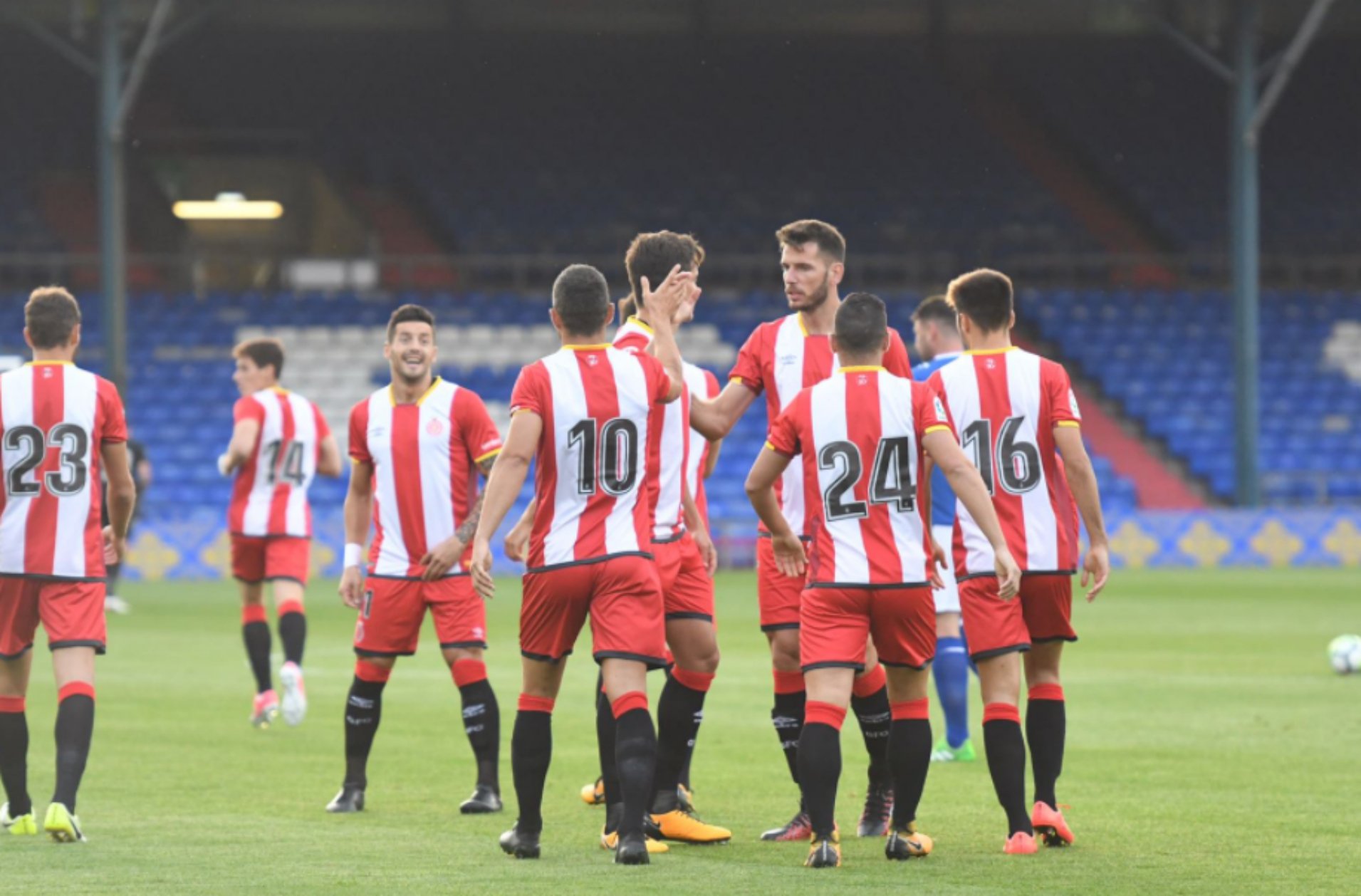 El Girona s'acomiada d'Anglaterra amb victòria (1-2)