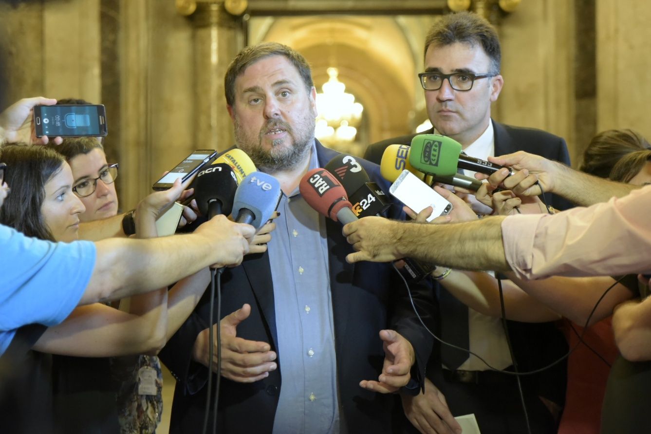 Junqueras desafia Montoro i li nega la llista de funcionaris que reclama per controlar el FLA