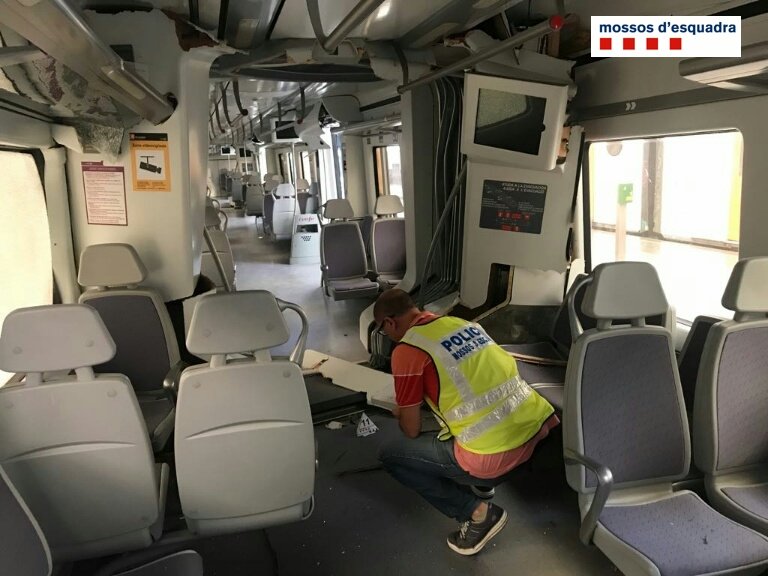 La policía investiga al maquinista del accidente de la estación de Francia