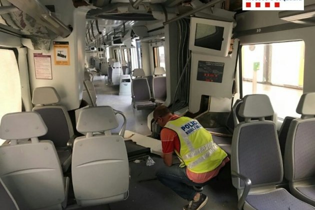 mossos accident tren