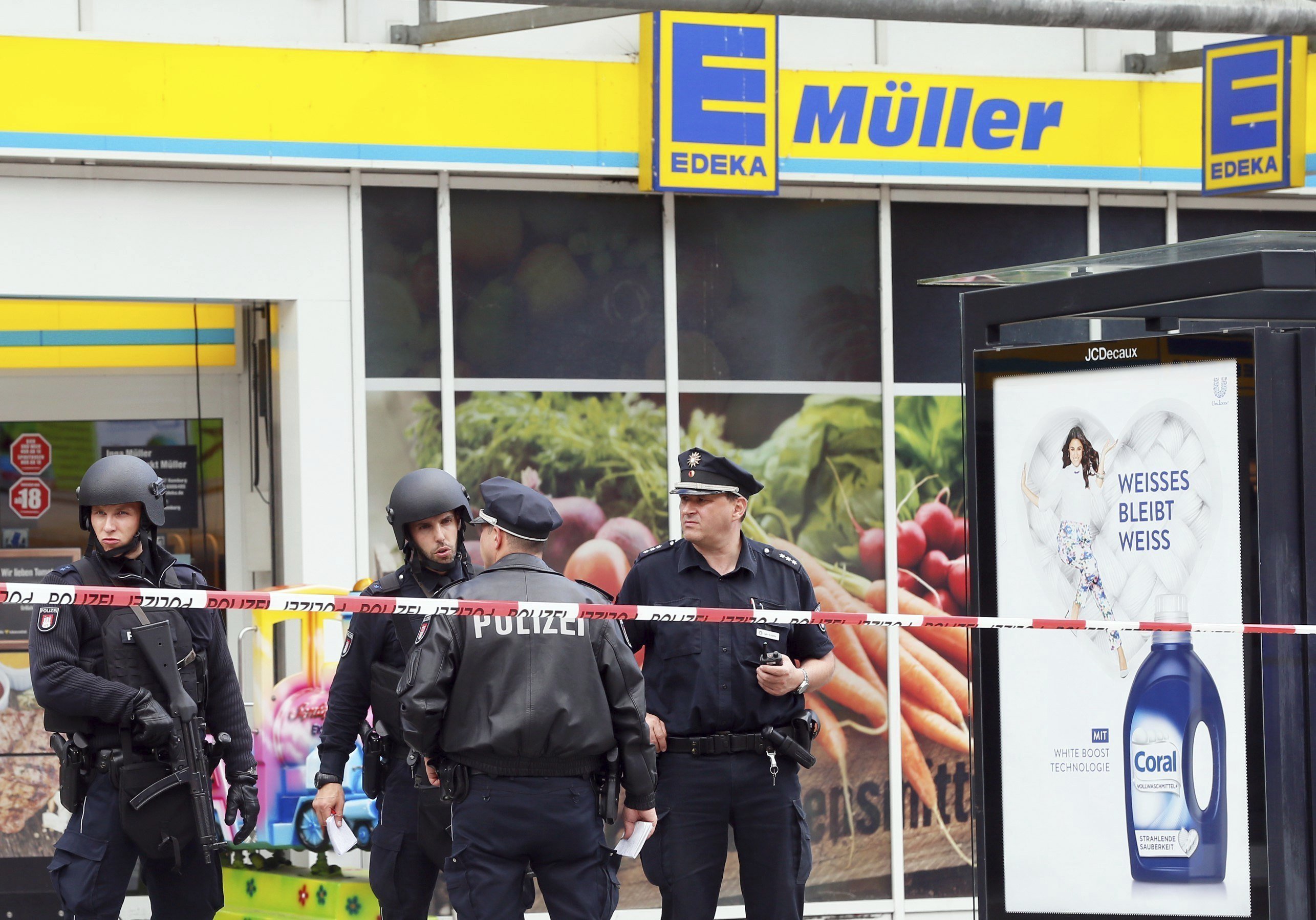 Un muerto y varios heridos en un ataque en un supermercado a Hamburgo