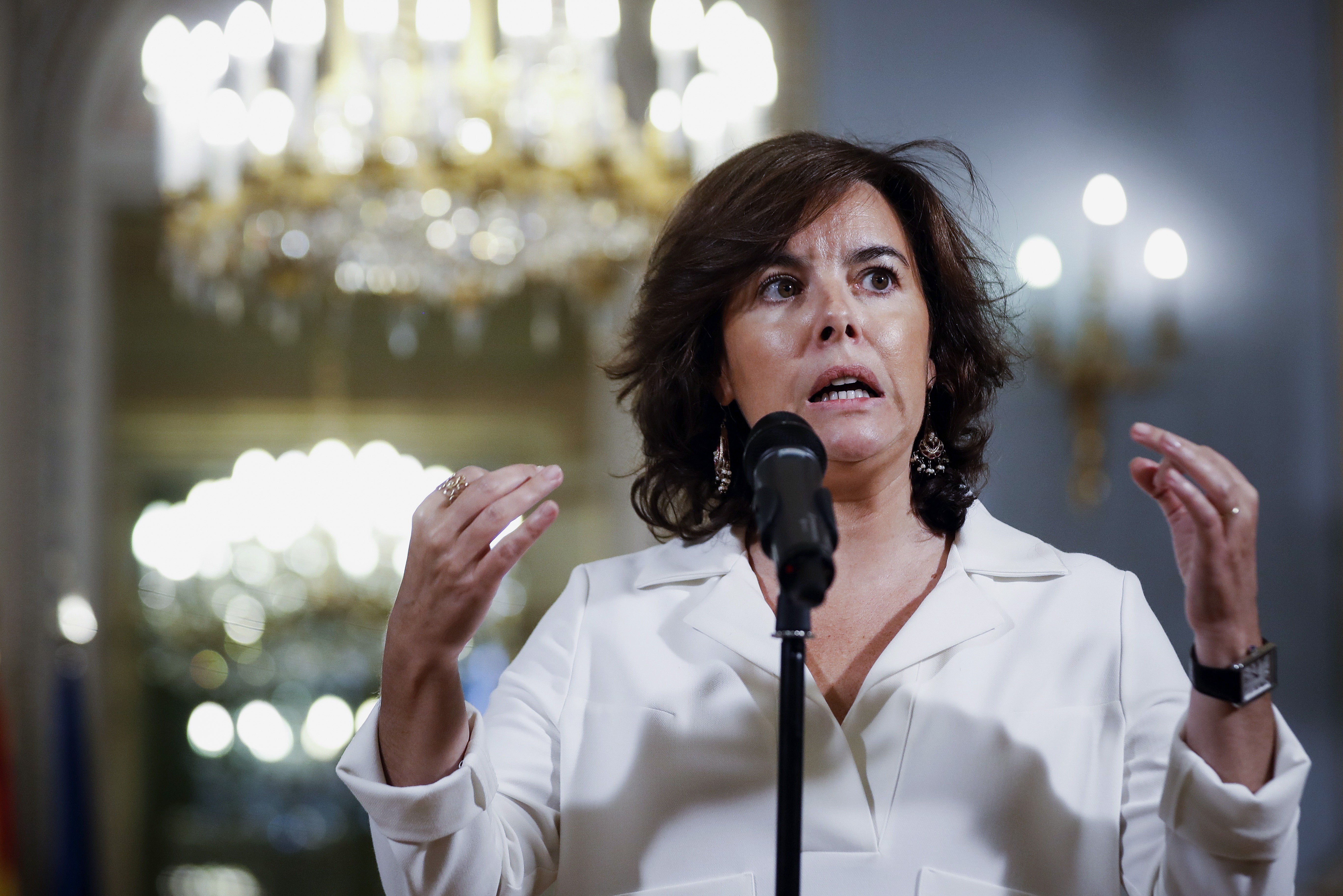 La Moncloa confía en que la ley del 1-O no pasará del registro