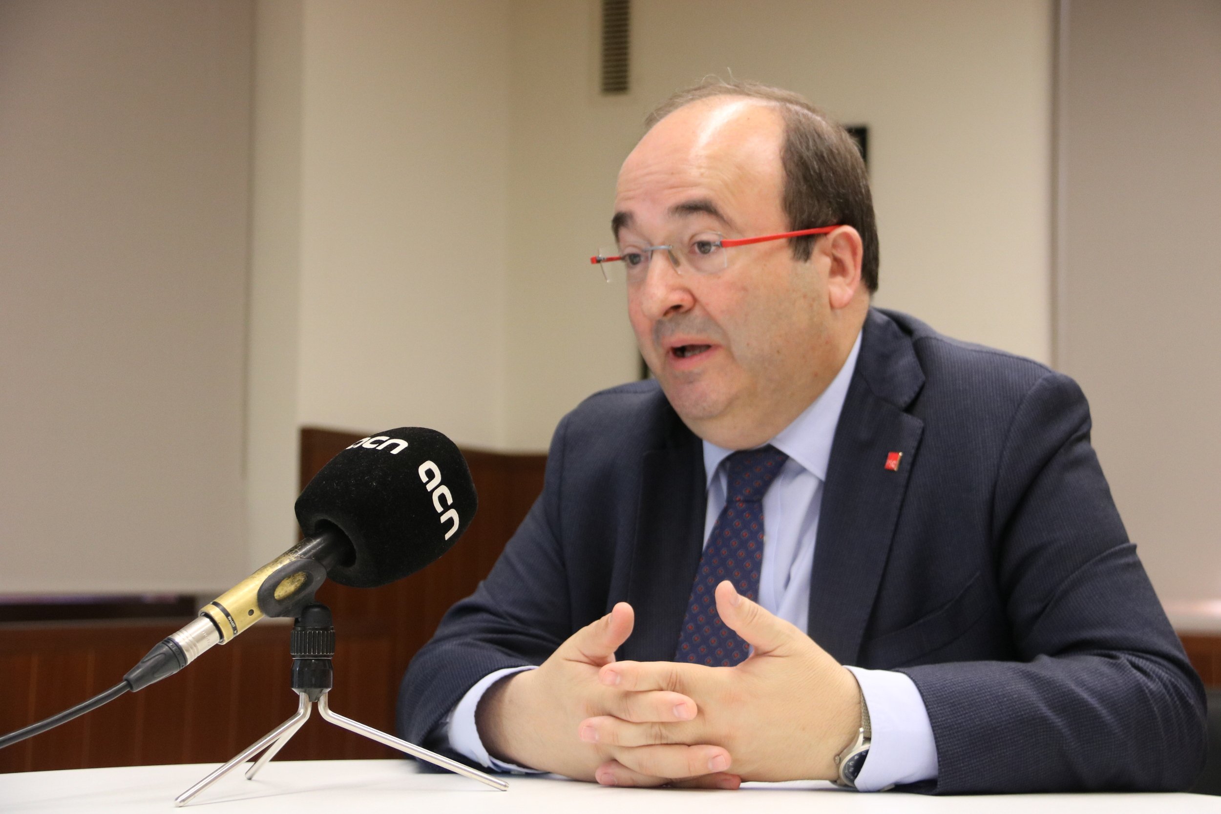 Iceta afirma que la Mesa "no hauria d'admetre a tràmit" la llei del referèndum