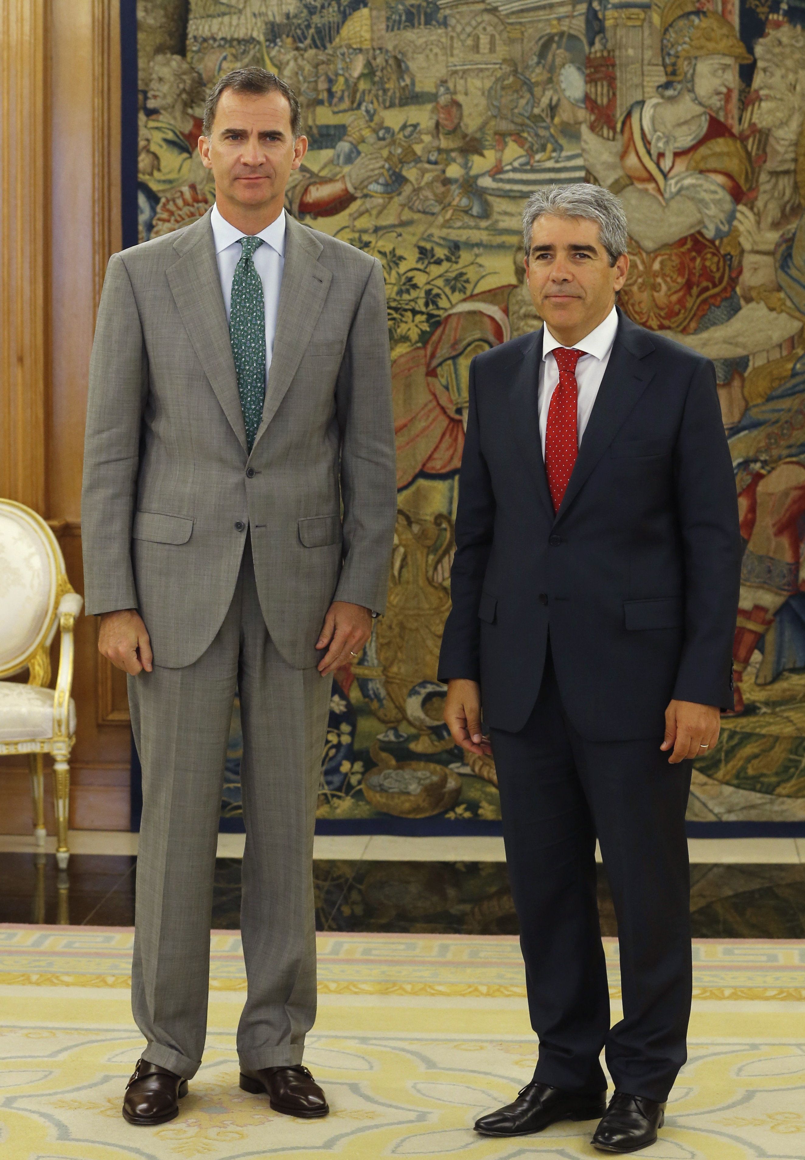 Homs expresa al Rey su solidaridad con la votación del Parlament