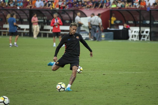 Neymar Jr entrenament pretemporada Barça Estats Units EFE Neymar Jr entrenament pretemporada Barça Estats Units EFE