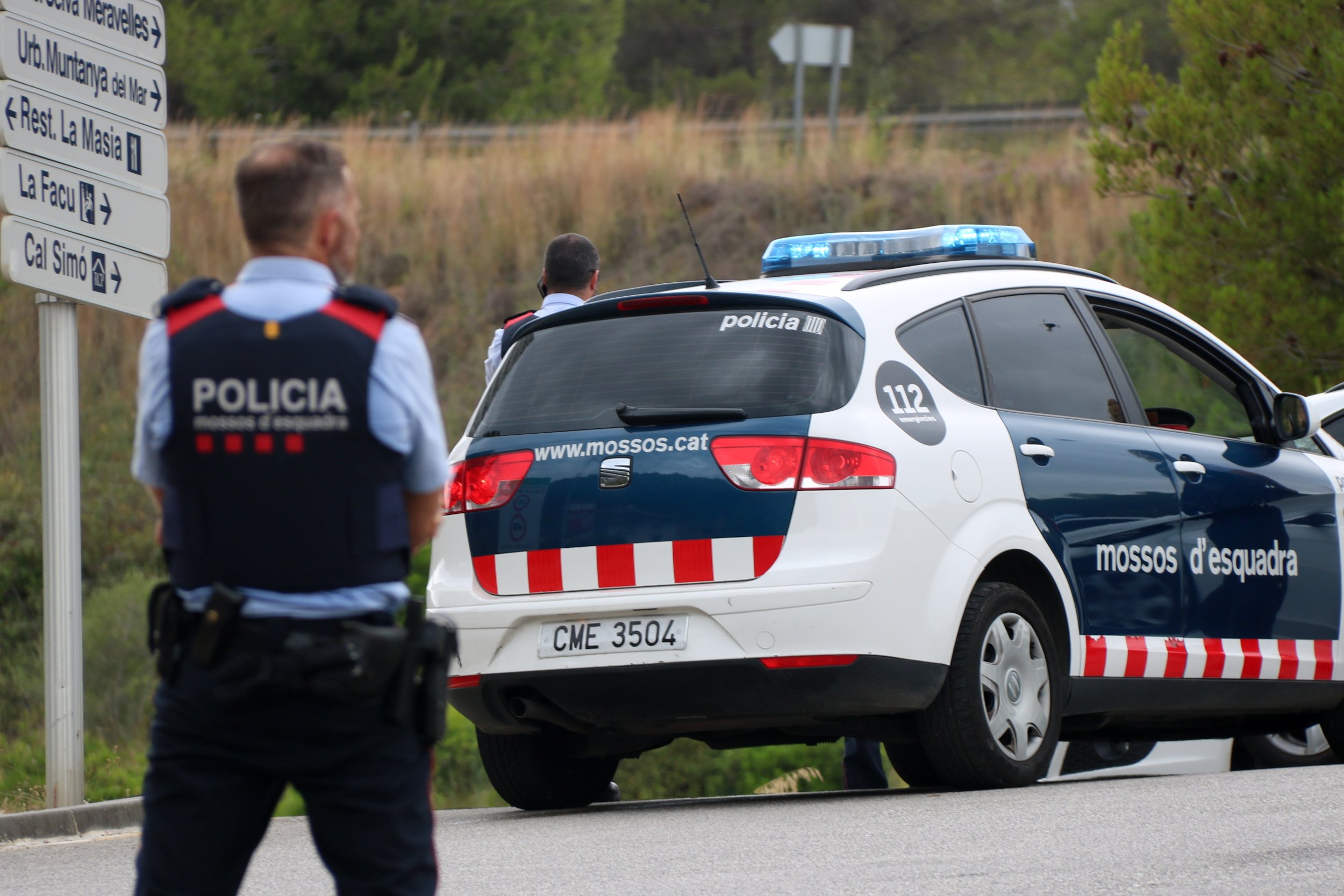 Cuatro detenidos por intentar robar en una gasolinera de Cassà de la Selva