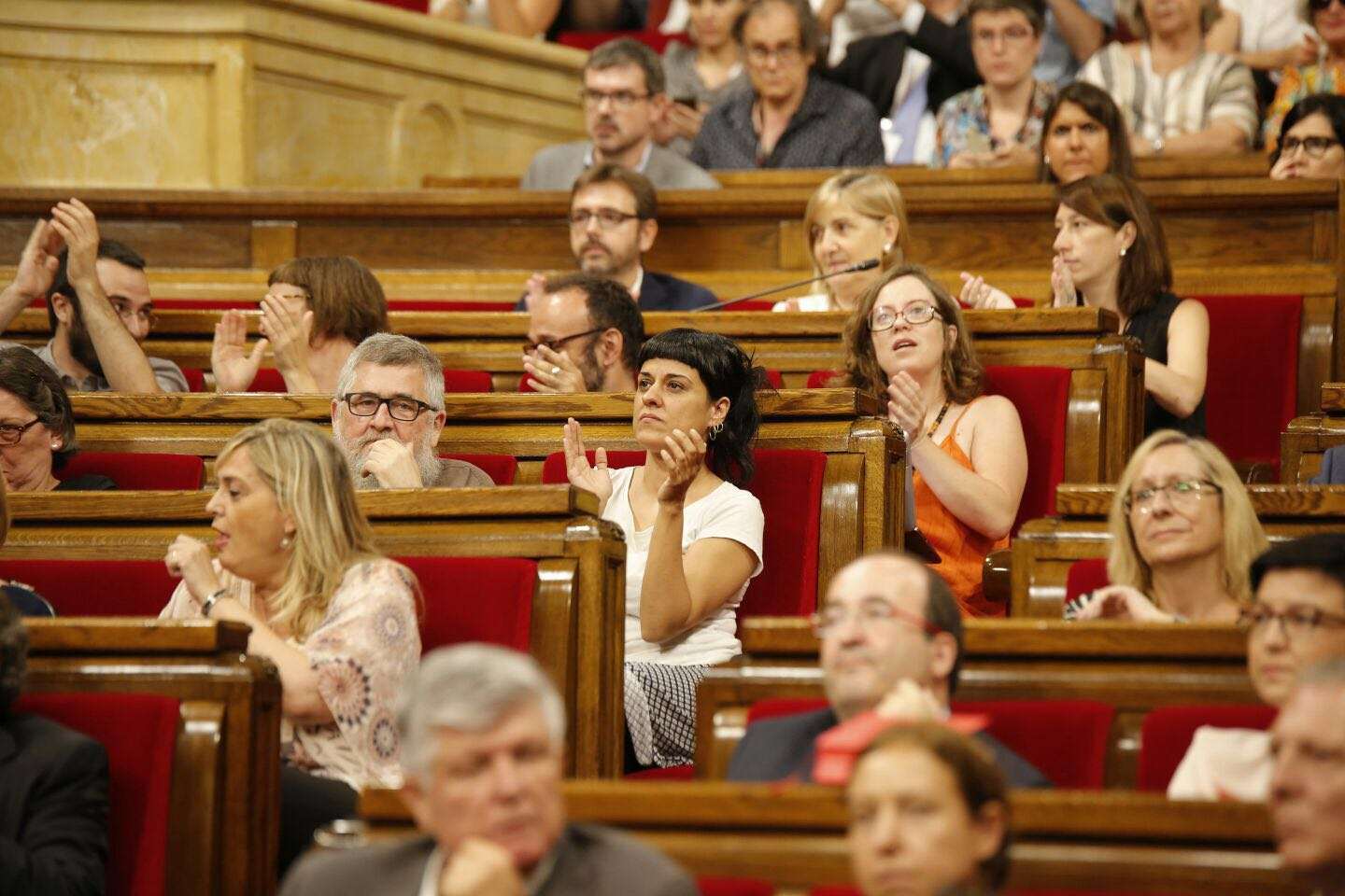 El Parlament tramita la primera ley de la ruptura