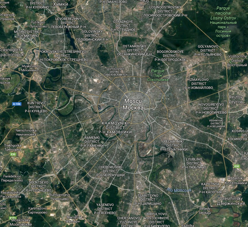 Tres muertos en un tiroteo en Moscú