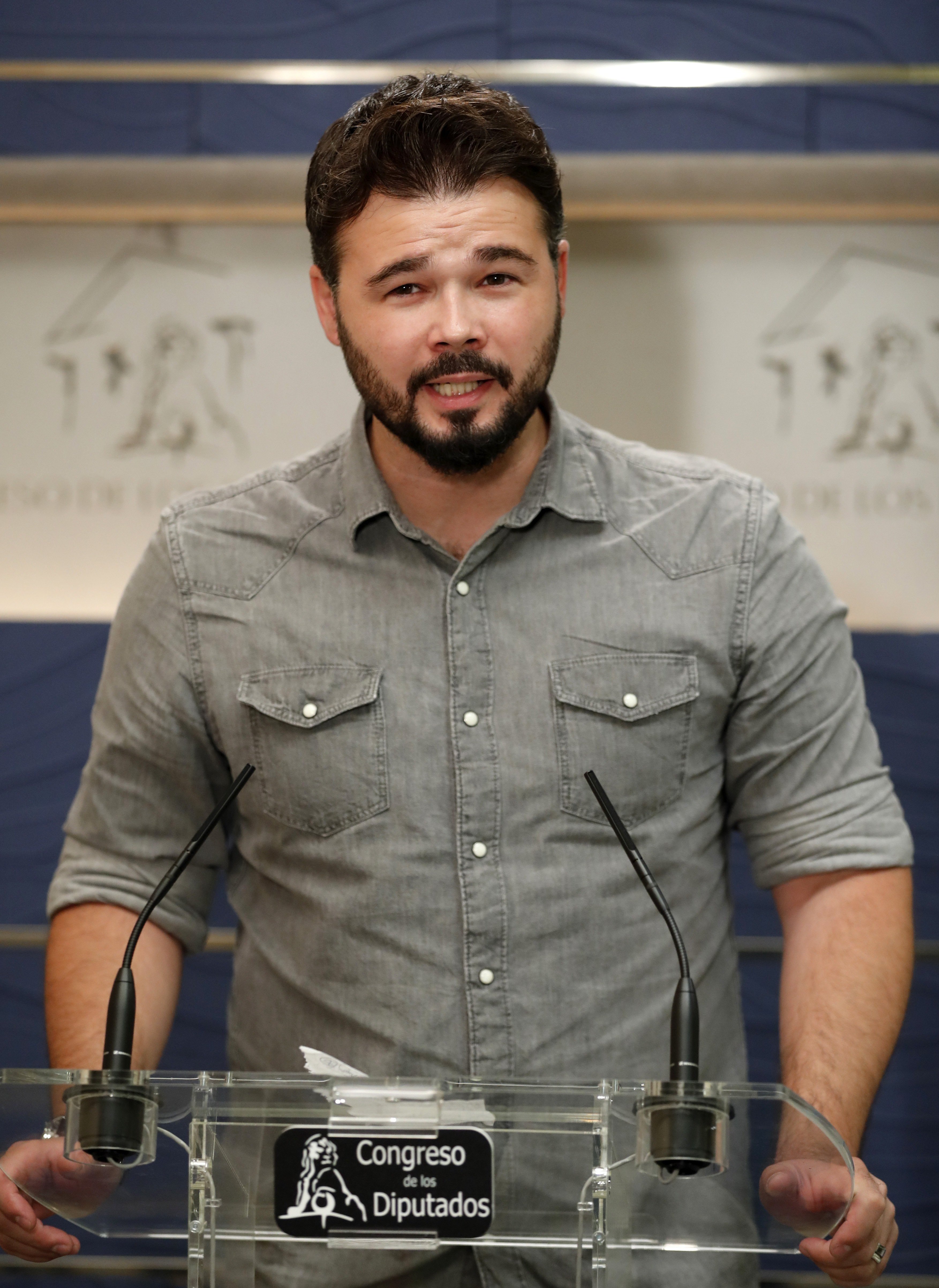 Rufián: “Seria dramàtic que un president anés a la presó per defensar la democràcia”