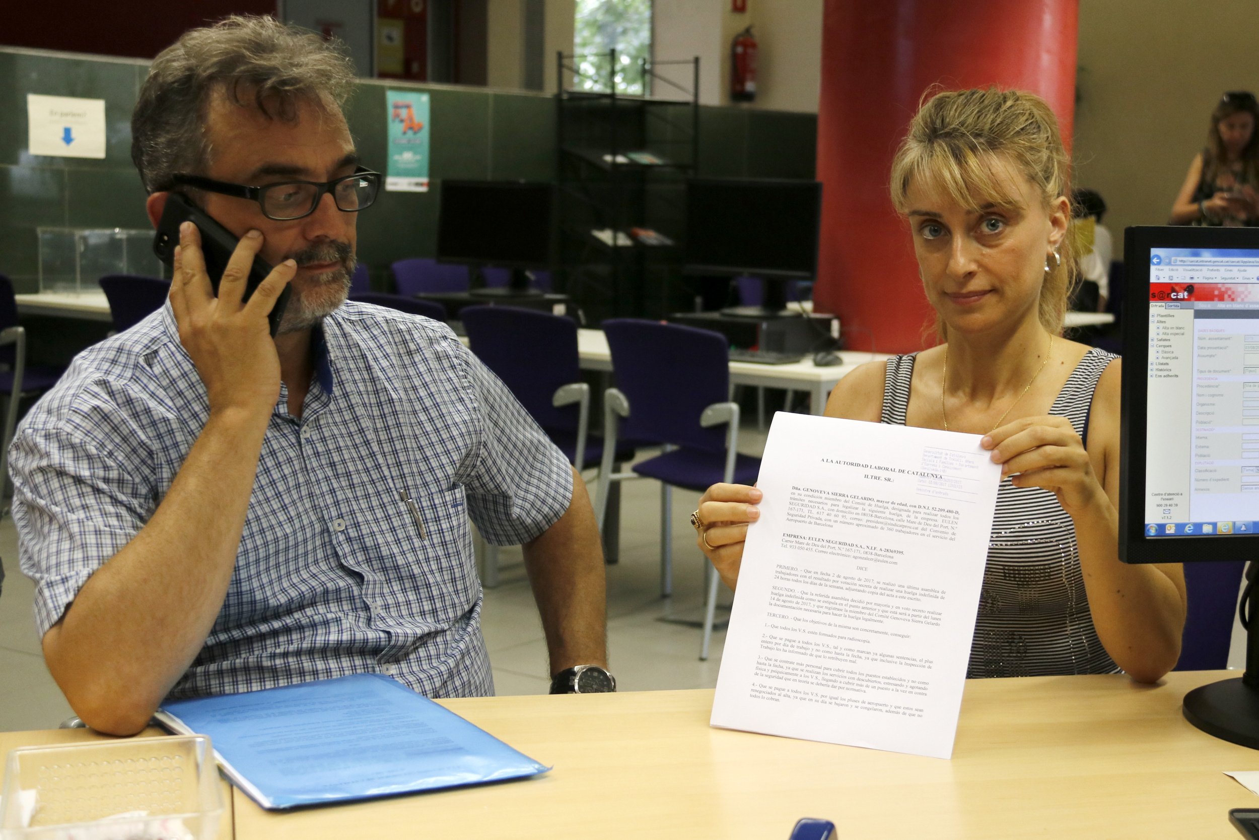 Las paradas de 24 horas en el Prat empezarán el 14 de agosto