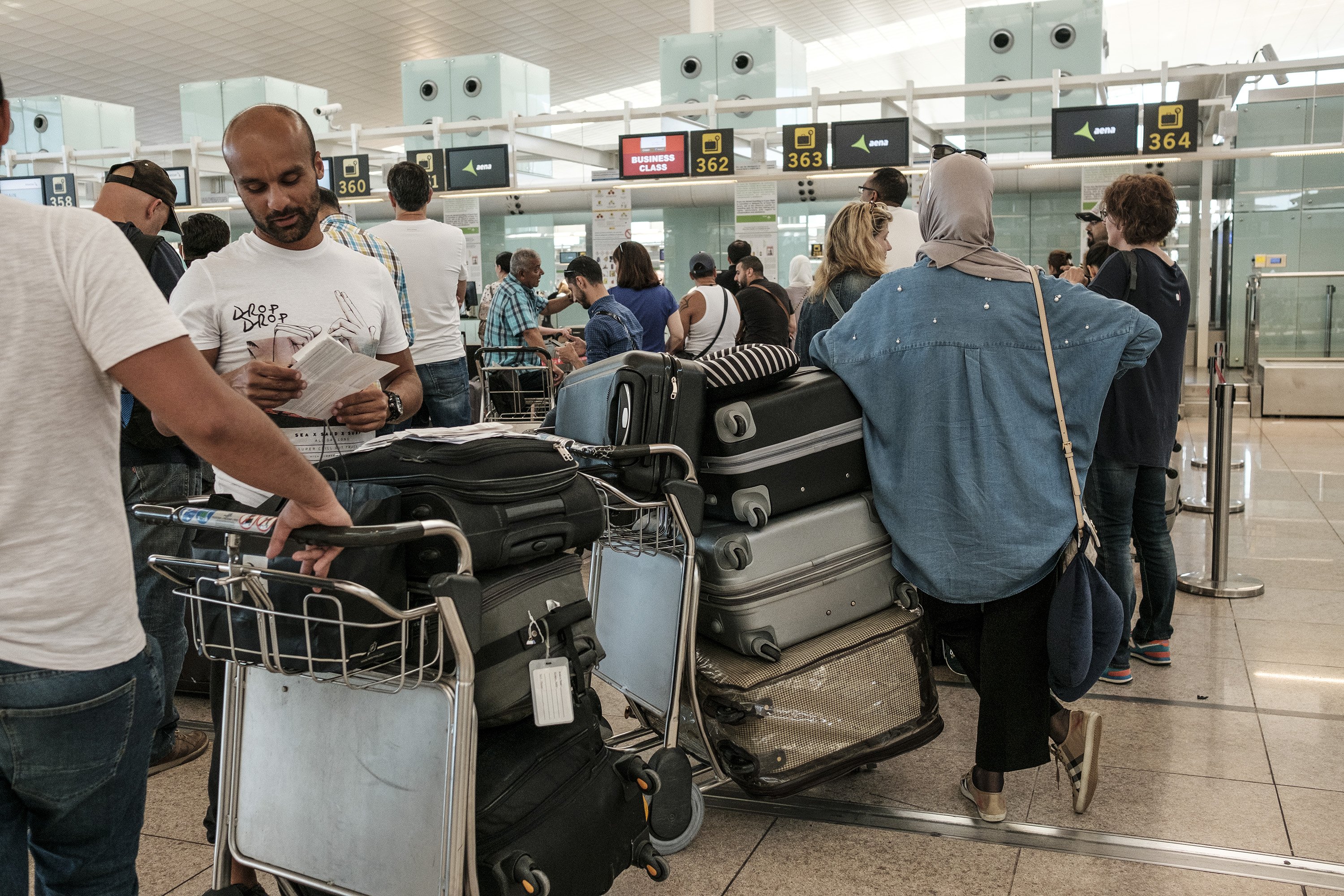 Estos son los vuelos cancelados en el aeropuerto del Prat por la huelga de Ryanair