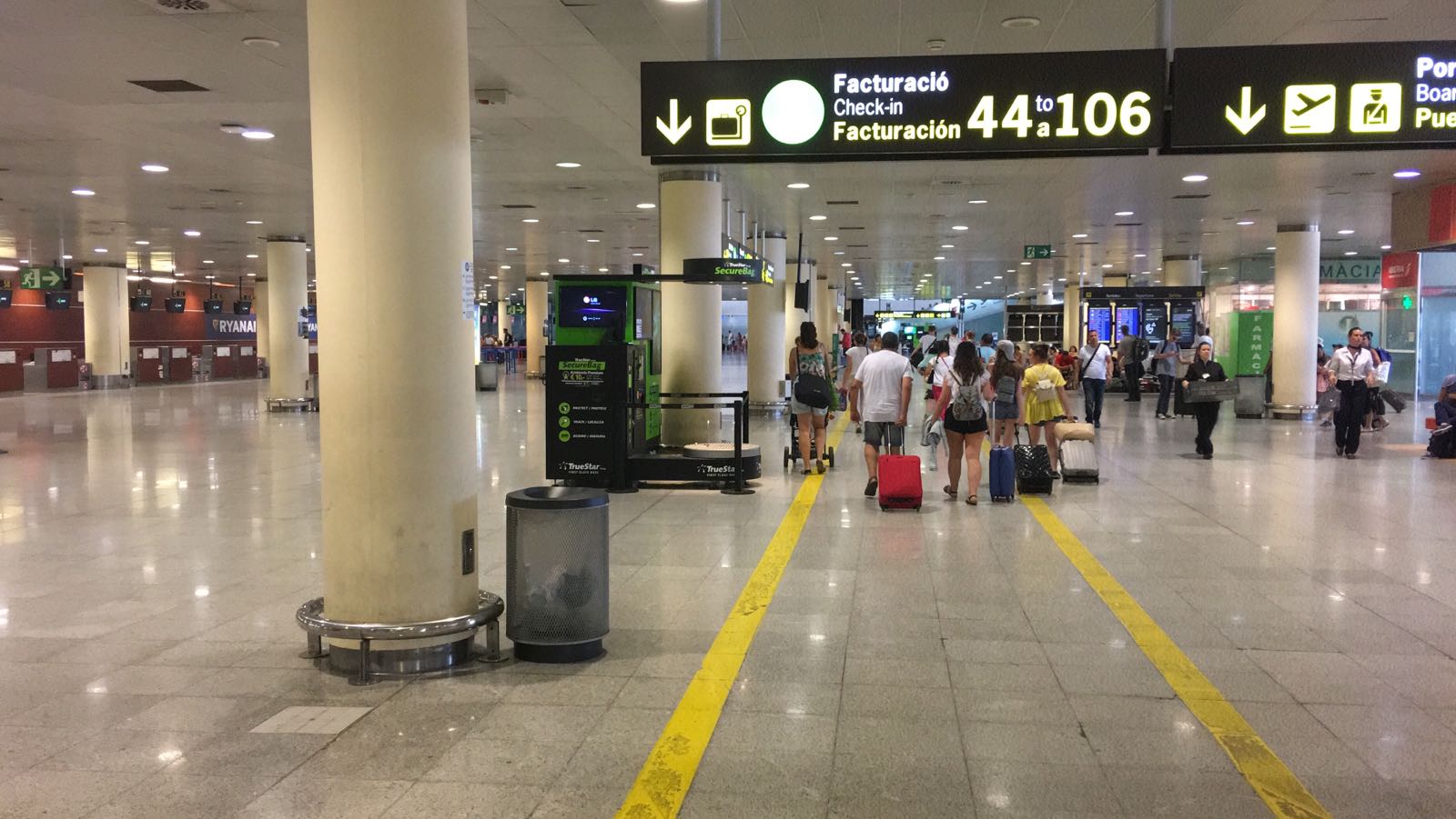 40 trabajadores de Eulen cogen la baja en bloque