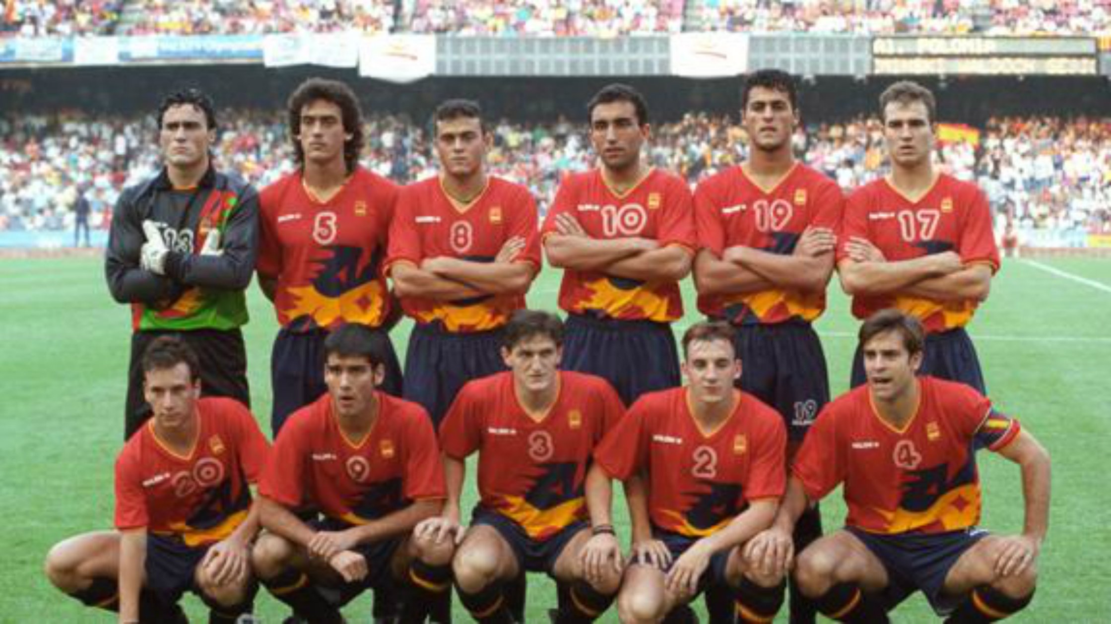 El oro de la selección española de fútbol en los Juegos