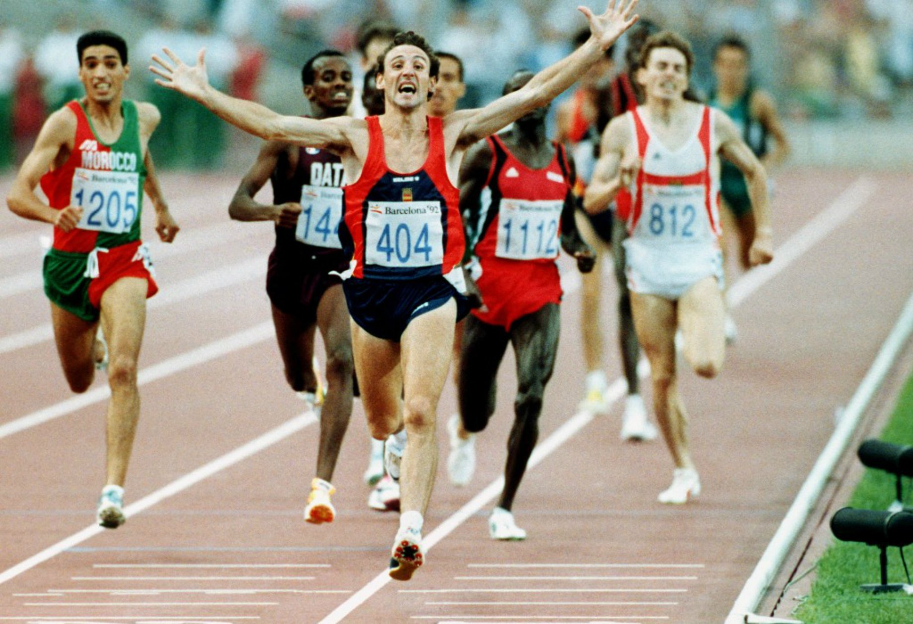 Fermín Cacho, imparable en els 1.500 metres