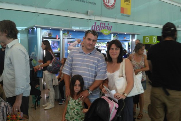 Familia Paula Ramon aeropuerto