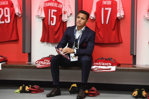 Alexis Sánchez Arsenal Community Shield Arsenal