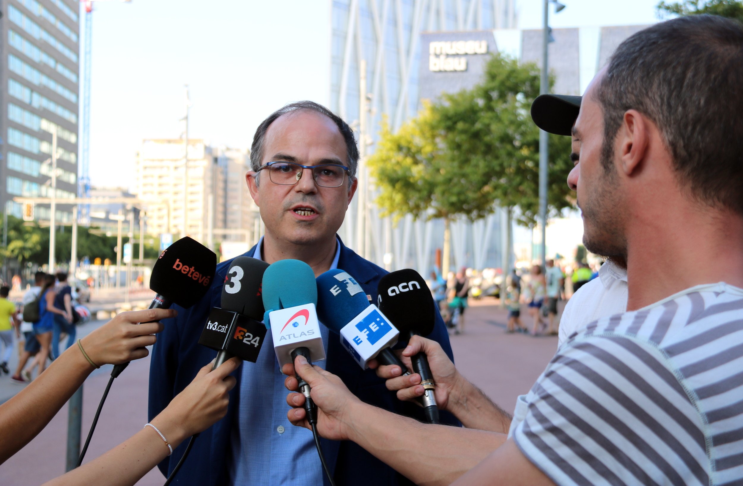 Turull explicarà a ambaixades i consolats que l'Estat és responsable del caos a l'aeroport