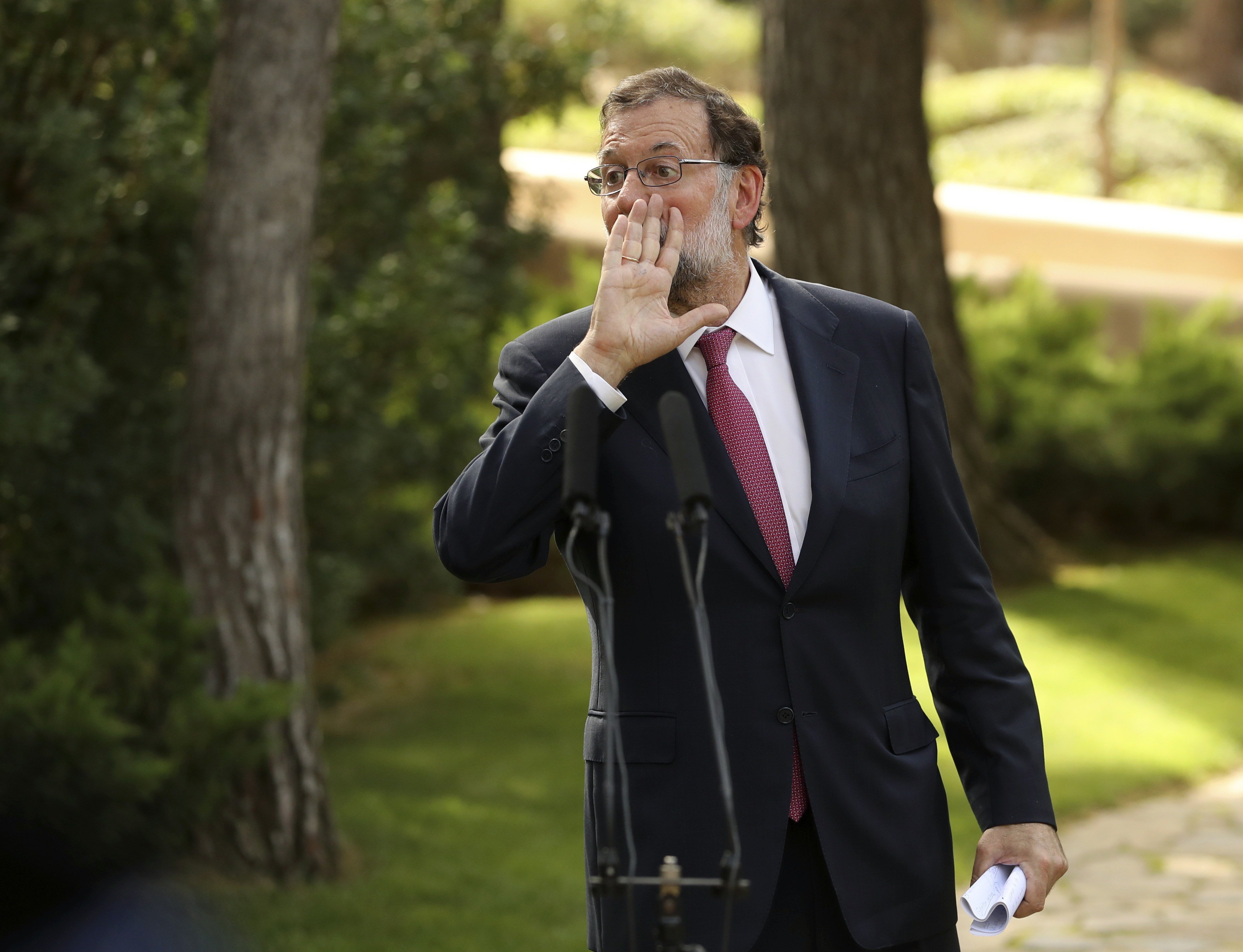 Spanish prime minister Rajoy accepts that Catalonia is foreign