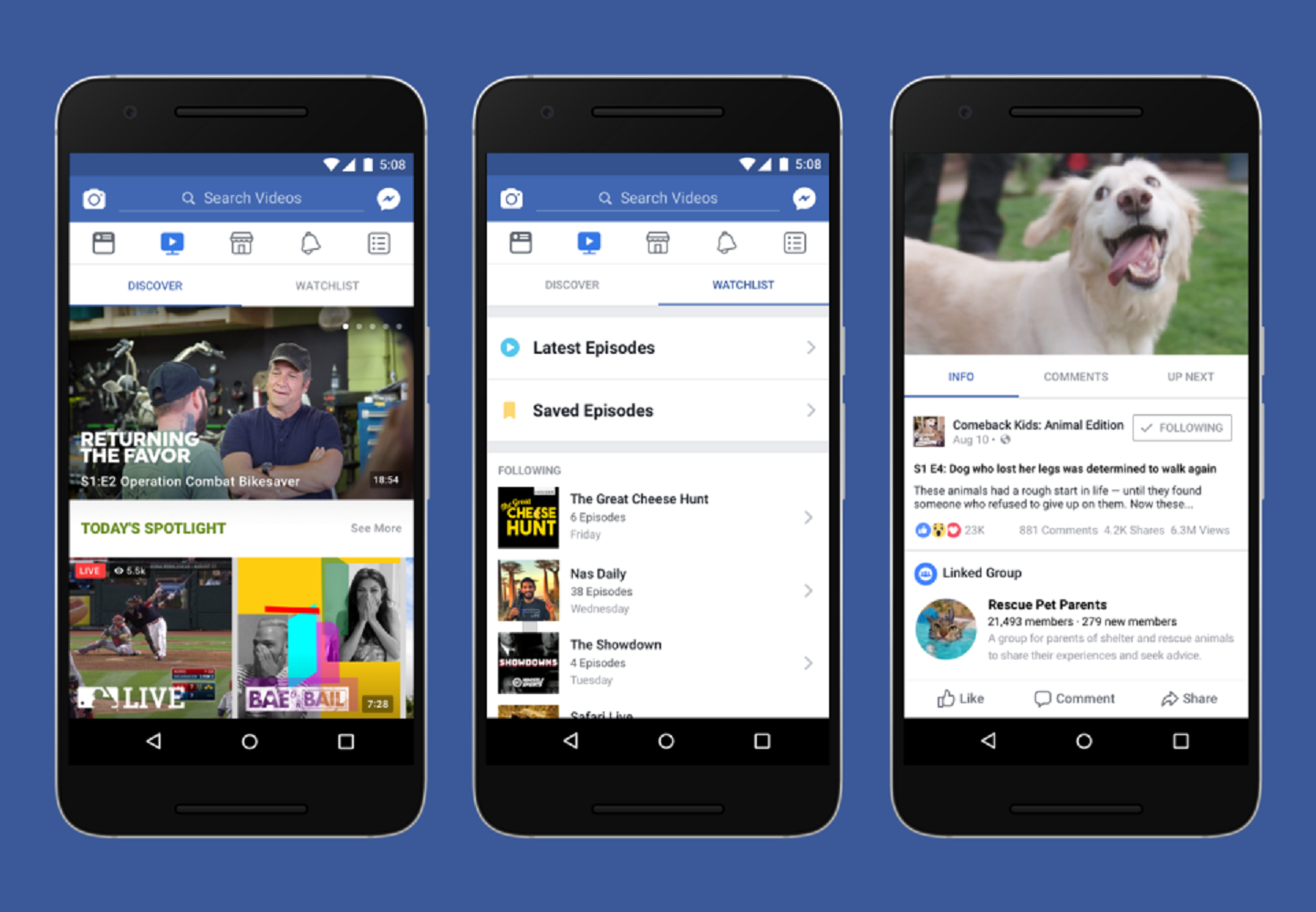 Facebook presenta la seva televisió pròpia