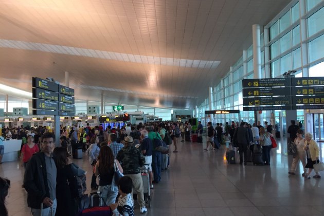 cua check in United Airlines Albert Acín