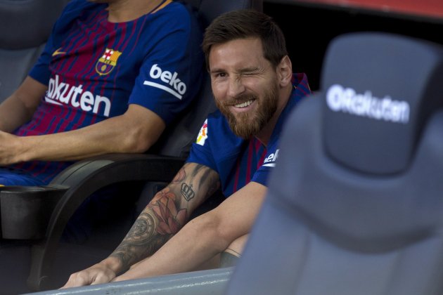 Leo Messi Camp Nou Gamper EFE