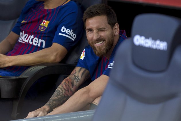 Leo Messi Camp Nou Gamper   EFE