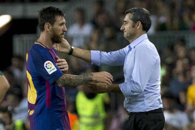 Leo Messi Ernesto Valverde Gamper   EFE