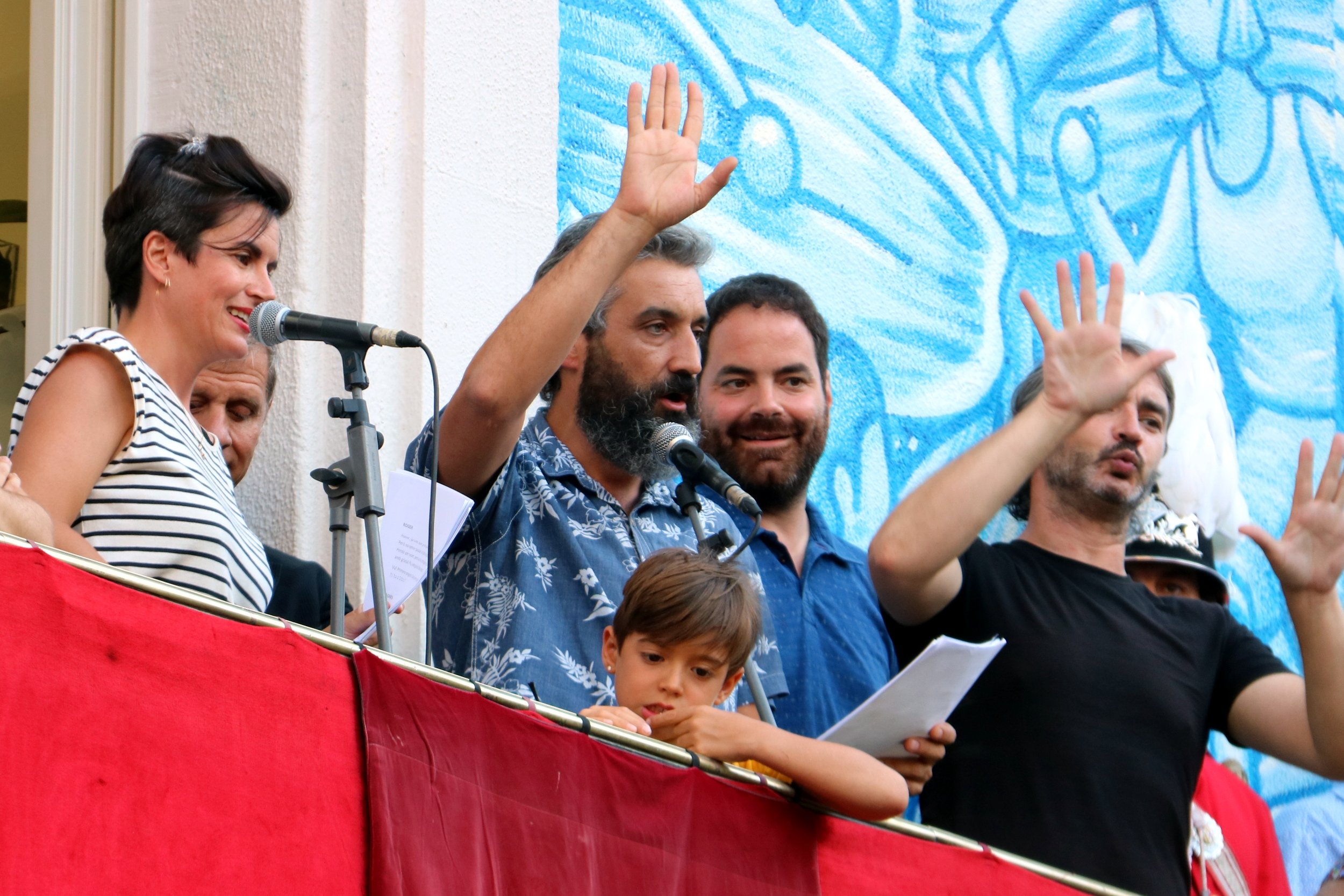 El pregó de Gràcia demana “urnes al carrer”