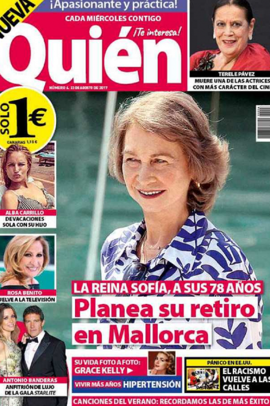 Portada Quien Reina Sofia  quien