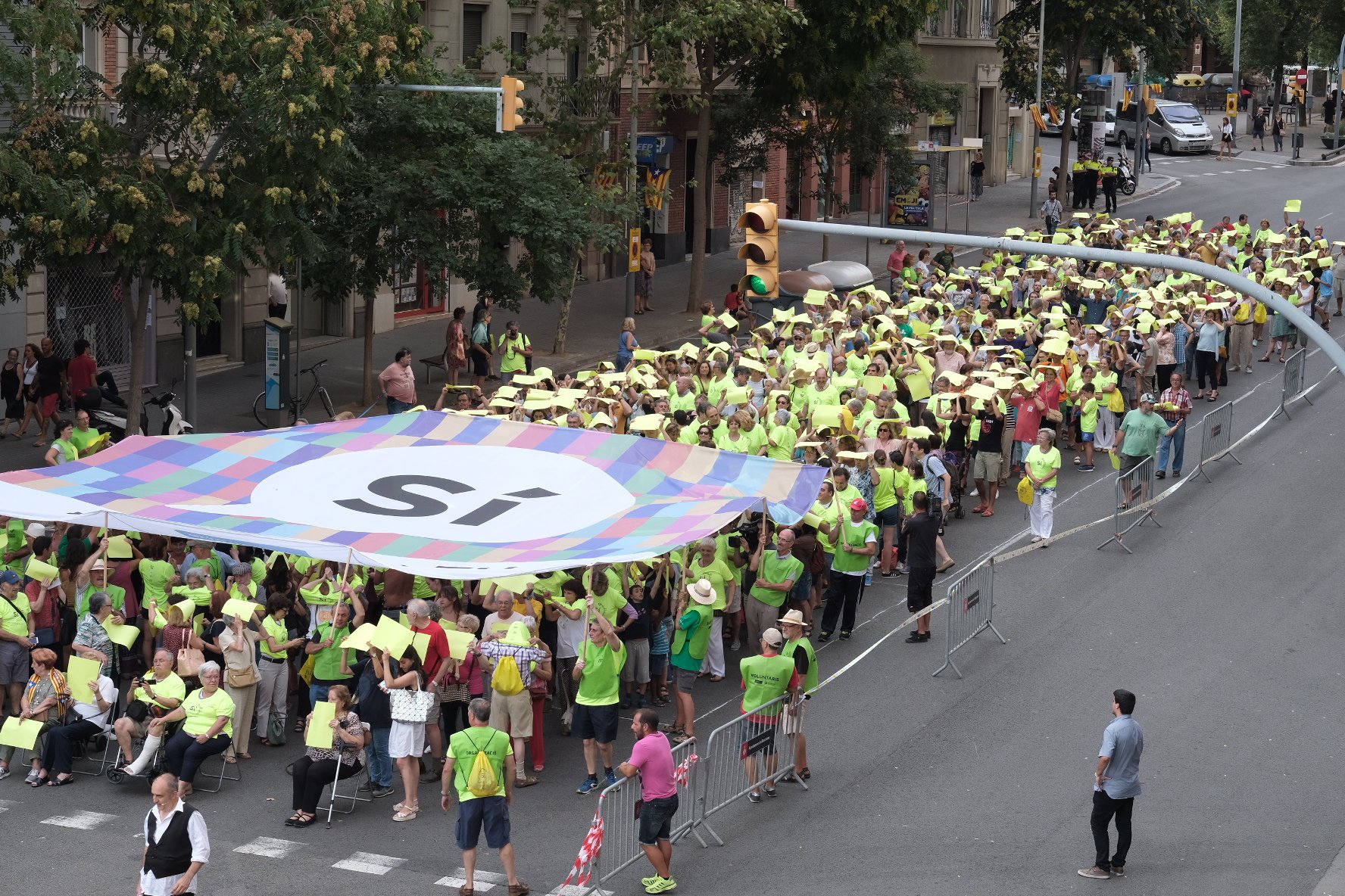 Una Diada en versión reducida