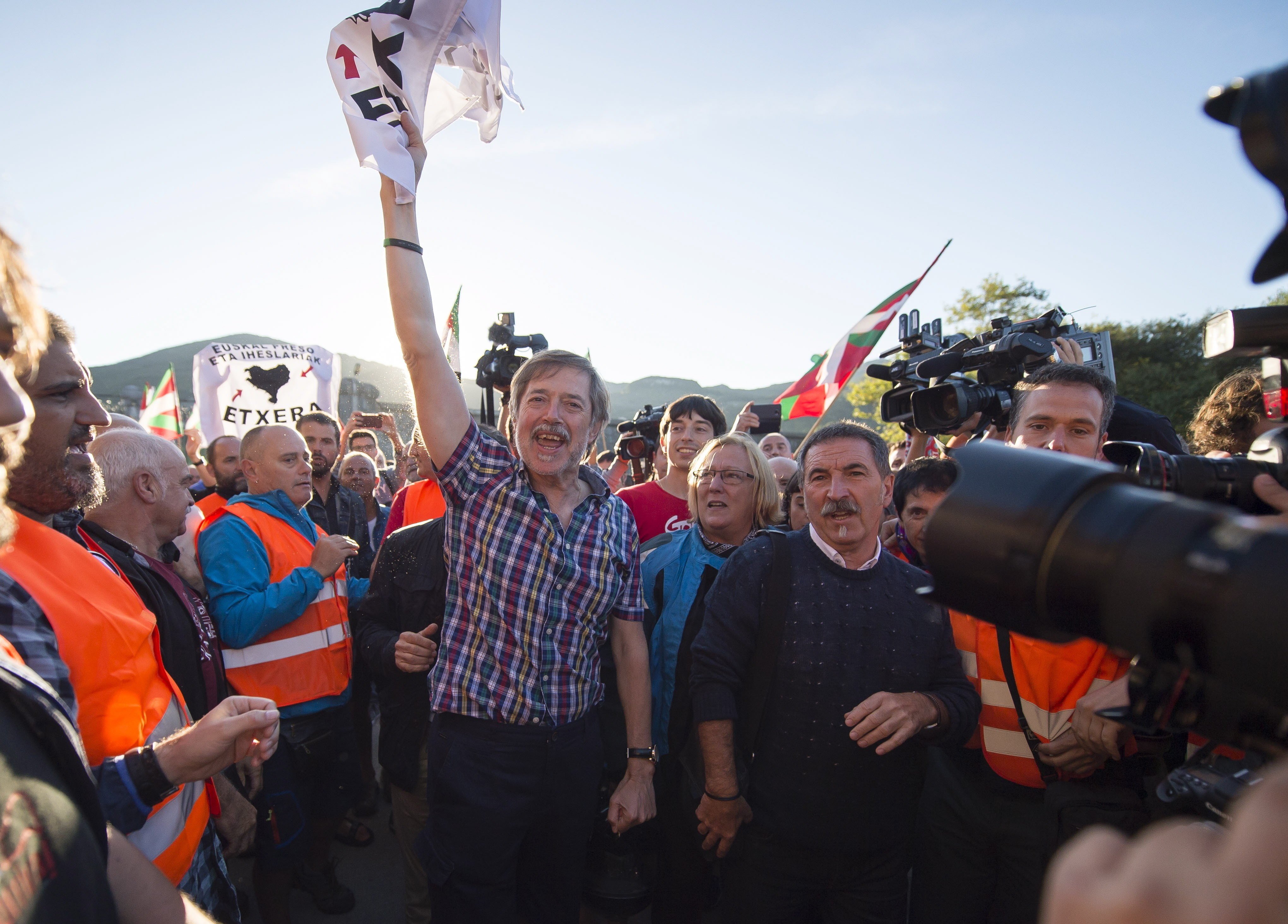 Sale de la cárcel el exdirigente sindical abertzale Díez Usabiaga
