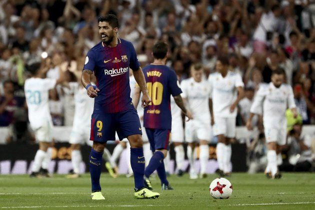Luis Suárez Barça Reial Madrid Santiago Bernabeu   EFE
