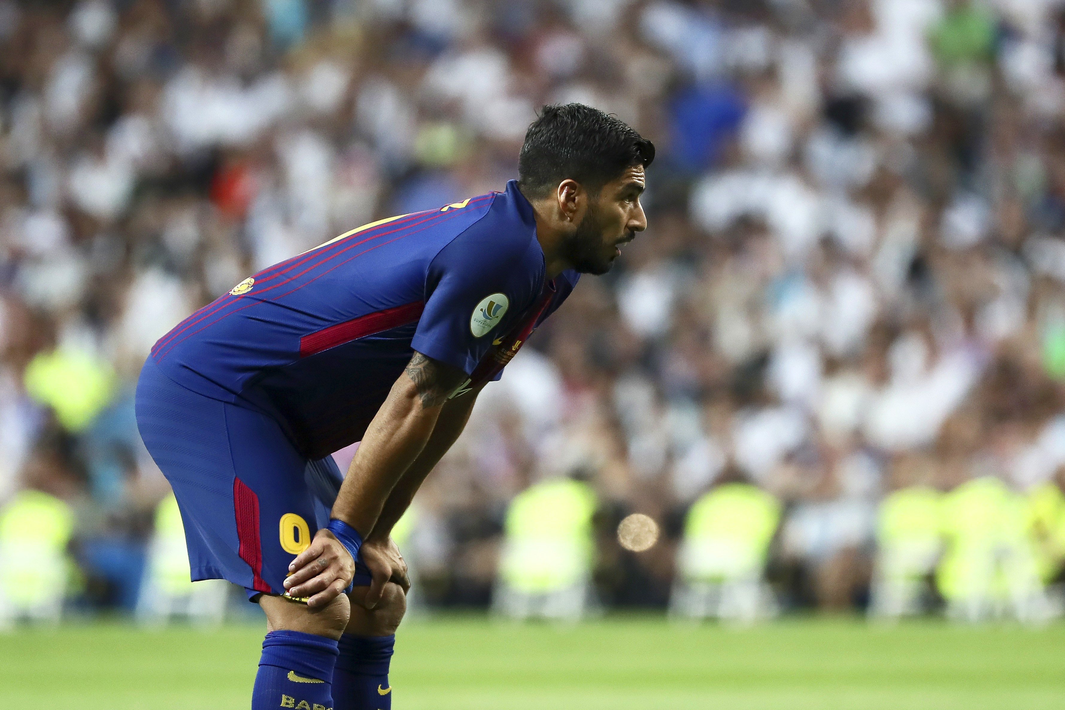 Luis Suárez, un mes de baja