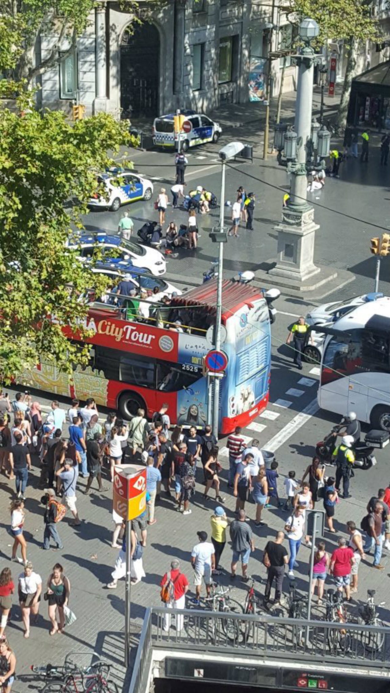 Ressò internacional de l'atropellament a la Rambla de Barcelona