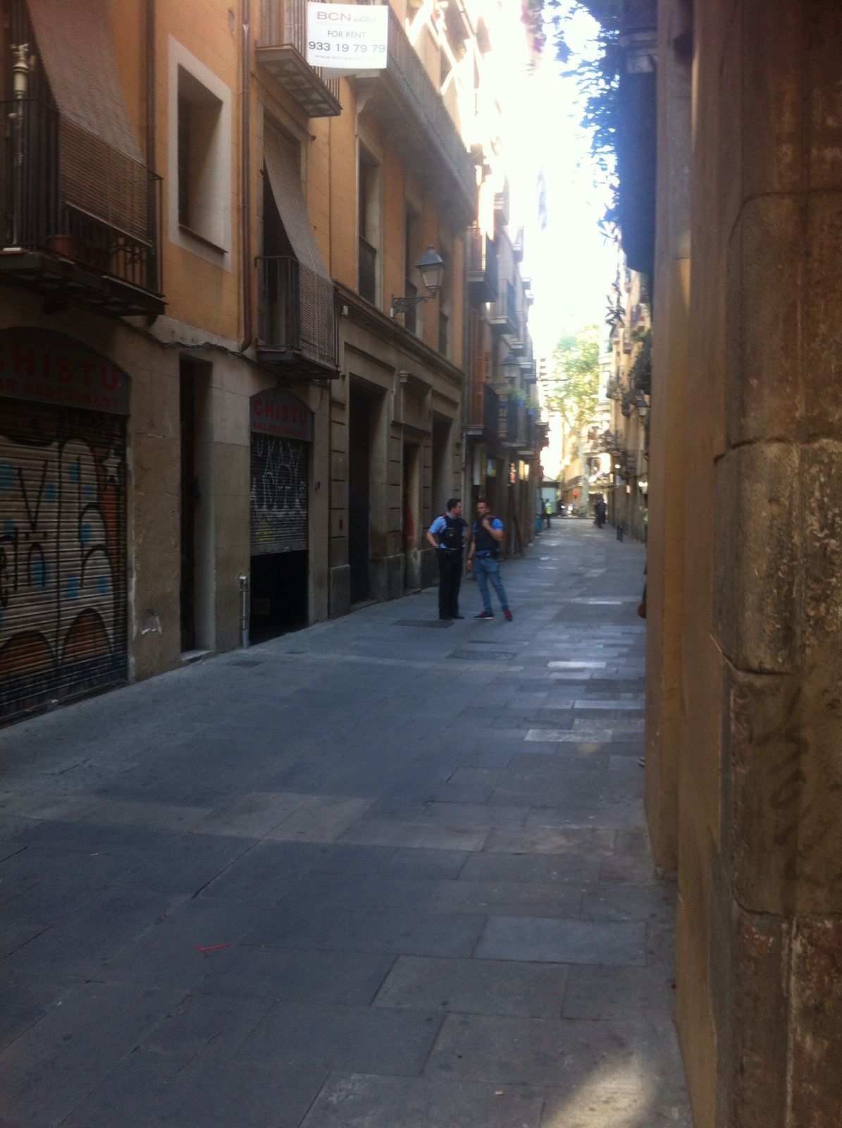 Pànic també al carrer Tallers