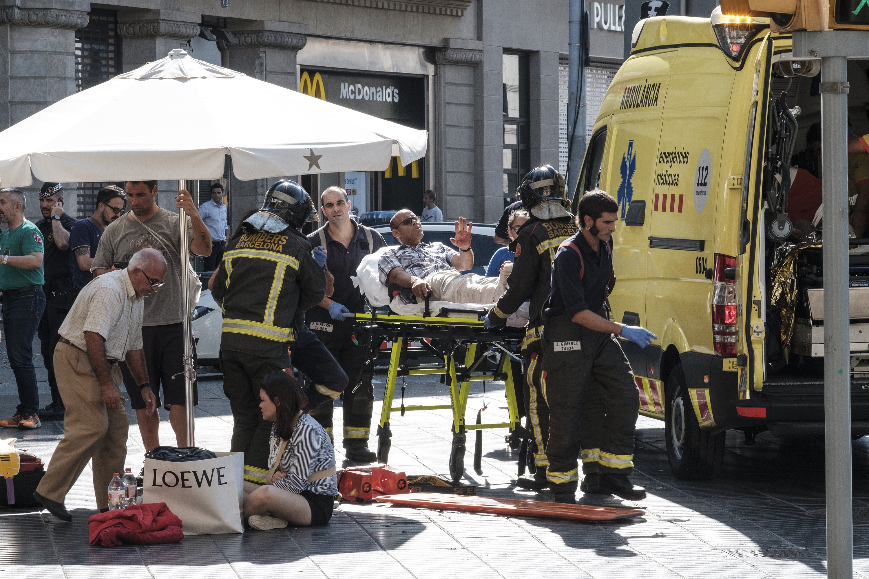 Barcelona attack: the terrorists wanted to use explosives on the Rambla
