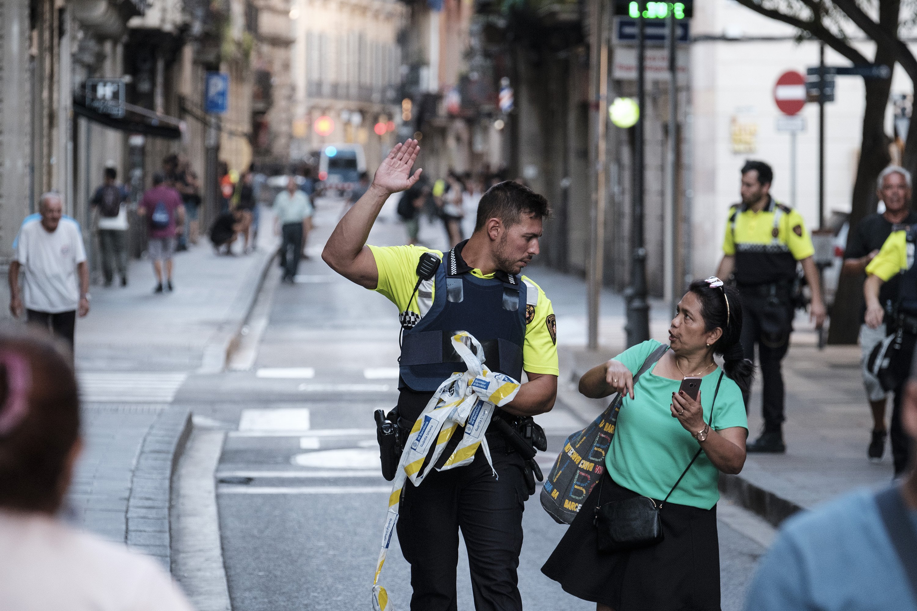 Galería: Las imágenes instantes después del atentado